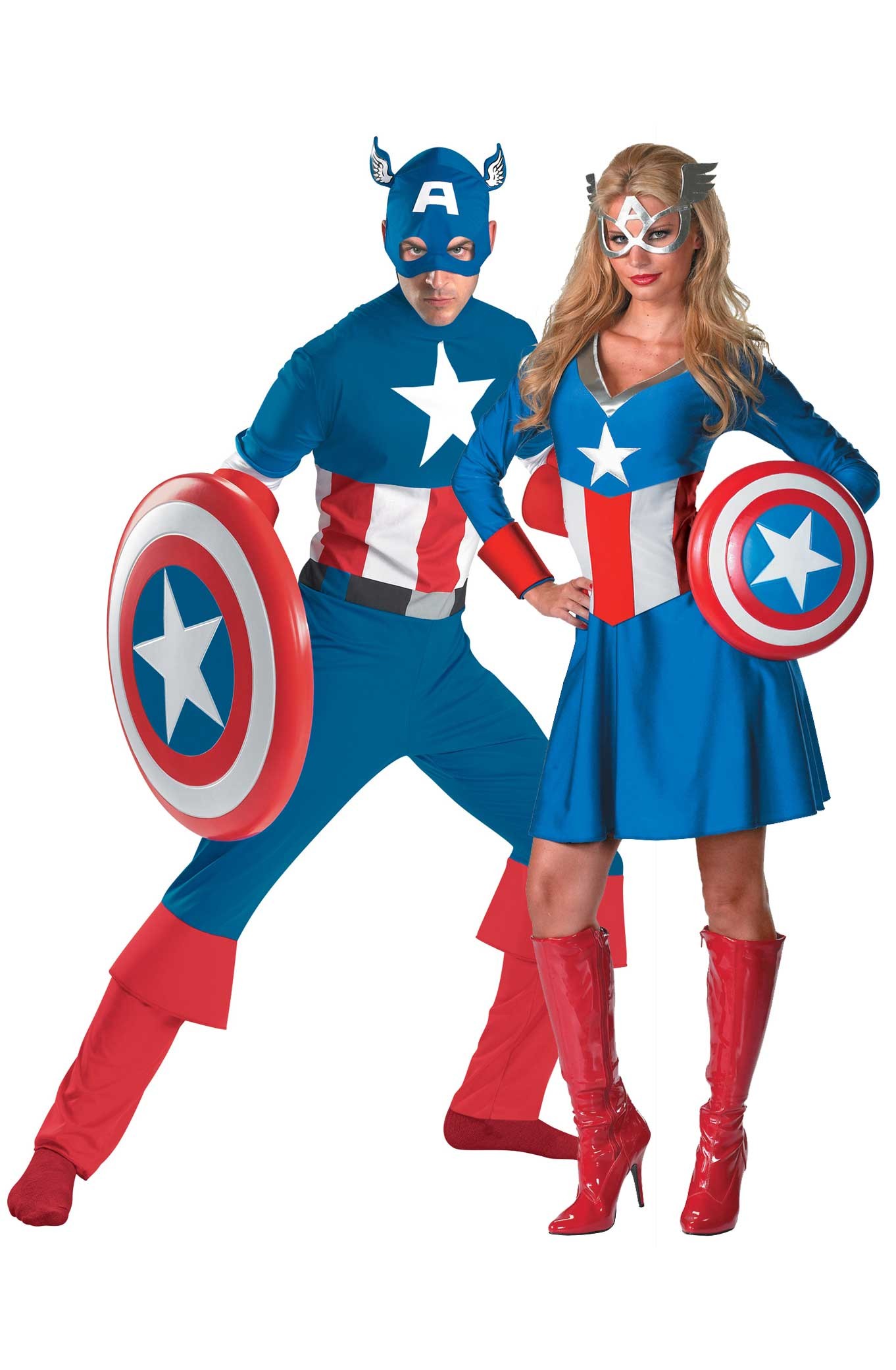  Matching  Classic Captain America Couples  Costumes  